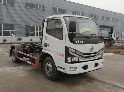 專威牌HTW5075ZXXE6型車廂可卸式垃圾車