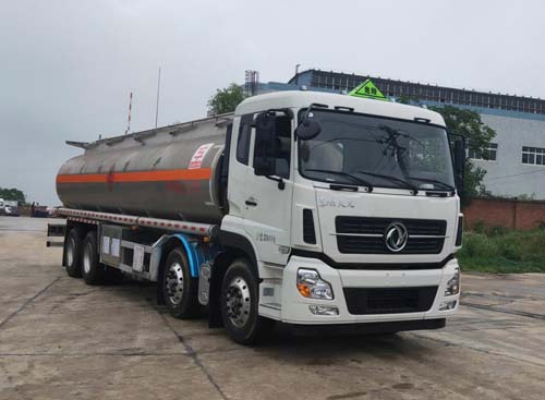 東風天龍前四后八鋁合金運油車(介質:汽油)30方